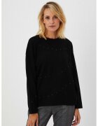 MOODO Hanorac negru - cu cristale - 86764 - Negru