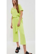 MOODO Pantaloni dama - Poliester - Verde - Verde