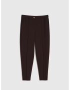 MOODO Pantaloni tigareta maro - Maro