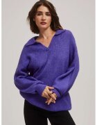 MOODO Pulover femei - violet - acril -
