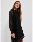 MOODO Rochie cu Dantela - Negru