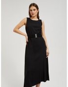 MOODO Rochie midi uni L-SU-4334 - Negru