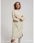 MOODO Rochie simpla cu maneci 3/4 - Bej
