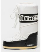 Moon Boot Apreschiuri din material textil MB Icon - Alb/Negru