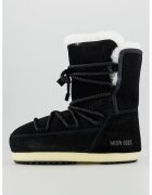 Moon Boot Apreschiuri scurte din piele intoarsa - Negru