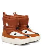 Moon Boot Cizme copii - textil - maro/alb