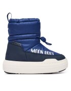 Moon Boot Cizme sport fete - piele ecologica - albastru