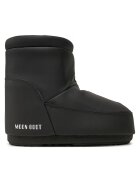 Moon Boot Ghete dama piele ecologica - negru -