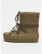 Moon Boot Ghete de ploaie cu logo in relief - fara inchidere - Kaki