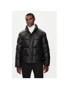 Moose Knuckles Geaca barbati - 304452987 - Piele naturala - Negru - Negru