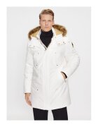 Moose Knuckles Geaca barbati M39MP261GS - Bumbac/Nylon - XL INTL - Ecru