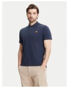 Moose Knuckles Tricou barbati bleumarin - bumbac