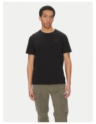 Moose Knuckles Tricou barbati negru - din bumbac