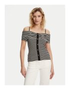 Morgan Bluza dama 241-DROPEZ - Poliester/Viscoza - Negru - Negru