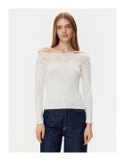 Morgan Bluza dama - 305253590 - Modal/Bumbac/Elastan - Bej - Bej