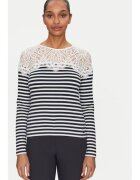 Morgan Bluza dama - 305253620 - Poliester/Bumbac/Elastan - Albastru - Albastru