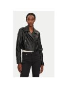 Morgan Geaca dama - 304479519 - Piele ecologica - Negru - Negru