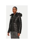 Morgan Geaca dama - 304479984 - Piele ecologica - Negru - Negru