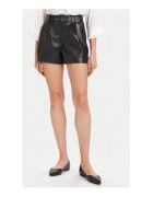 Morgan Pantaloni scurti - negru - 100% imitatie de piele