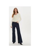 Morgan Pulover dama - 304481741 - Poliamida - Bej - Bej
