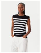 Morgan Pulover dama negru/alb