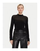 Morgan Pulover Dama - Negru - viscoza1