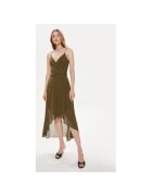 Morgan Rochie dama - 303918880 - Poliester reciclat/Poliester - Maro - Maro