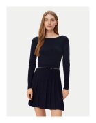Morgan Rochie dama - 305253453 - Viscoza/Poliamida - Albastru - Albastru