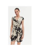 Morgan Rochie de vara dama 251-RAROSA - Negru/Bej