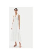 Morgan Rochie de vara dama 251-RASKA - Bumbac/Poliester - Alb - Alb