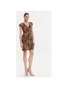 Morgan Rochie de vara dama 251-RFAUVE - Poliester/Elastan - Maro - Maro