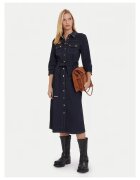 Morgan Rochie din denim pentru femei bleumarin