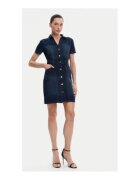 Morgan Rochie model -241-ROGLA 305 - bumbac si poliester - Albastru