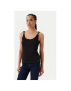 Morgan Top dama 251-DIDONI - Viscoza/Poliester - Negru - Negru