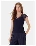 Morgan Top dama bleumarin