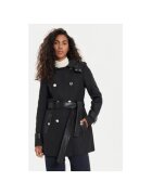 Morgan Trench dama - 304480034 - Poliester/Bumbac - Negru - Negru