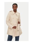Morgan Trench femei - bej - poliester - bumbac - poliamida -
