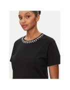 Morgan Tricou dama - 305252920 - Bumbac - Negru - Negru