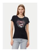 Morgan Tricou dama - 305252944 - Bumbac - Negru - Negru