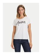 Morgan Tricou dama - Bumbac/Modal - Alb