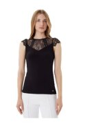 Morgan Tricou dama - viscoza/elastan - negru