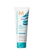 Moroccanoil Masca de par nuantatoare Aquamarine pentru par blond - 200 ml