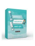 Moroccanoil set Refresh Nourish and Go: Sampon uscat - 65 ml + Ulei tratament - 25 ml + Parfum par si corp - 30 ml - Normal/Uscat/Gras/Subtire/Degradat/Inchis la culoare - 120 ml