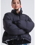 Moschino Jeans Geaca cu guler mediu si terminatie ajustabila - Negru