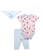Mothers Choice Set 3 piese pentru fetite - My Stylist - - Gri/Roz