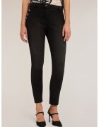 Motivi Blugi skinny cu talie medie - Negru