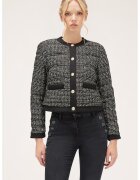 Motivi Jacheta crop - Alb/Negru