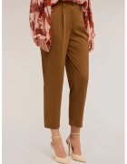 Motivi Pantaloni cu croiala conica si aspect catifelat - Caramel