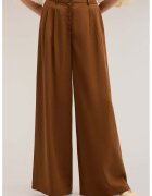 Motivi Pantaloni de lyocell si in cu buzunare laterale - Caramel