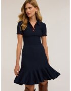 Motivi Rochie polo evazata - Albastru ultramarin